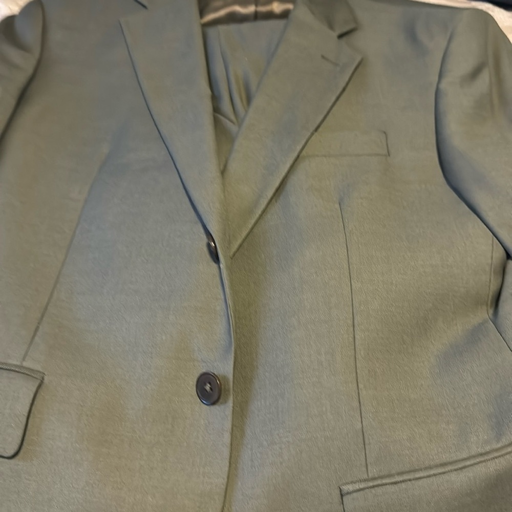 Green suit regular 42 slim fit